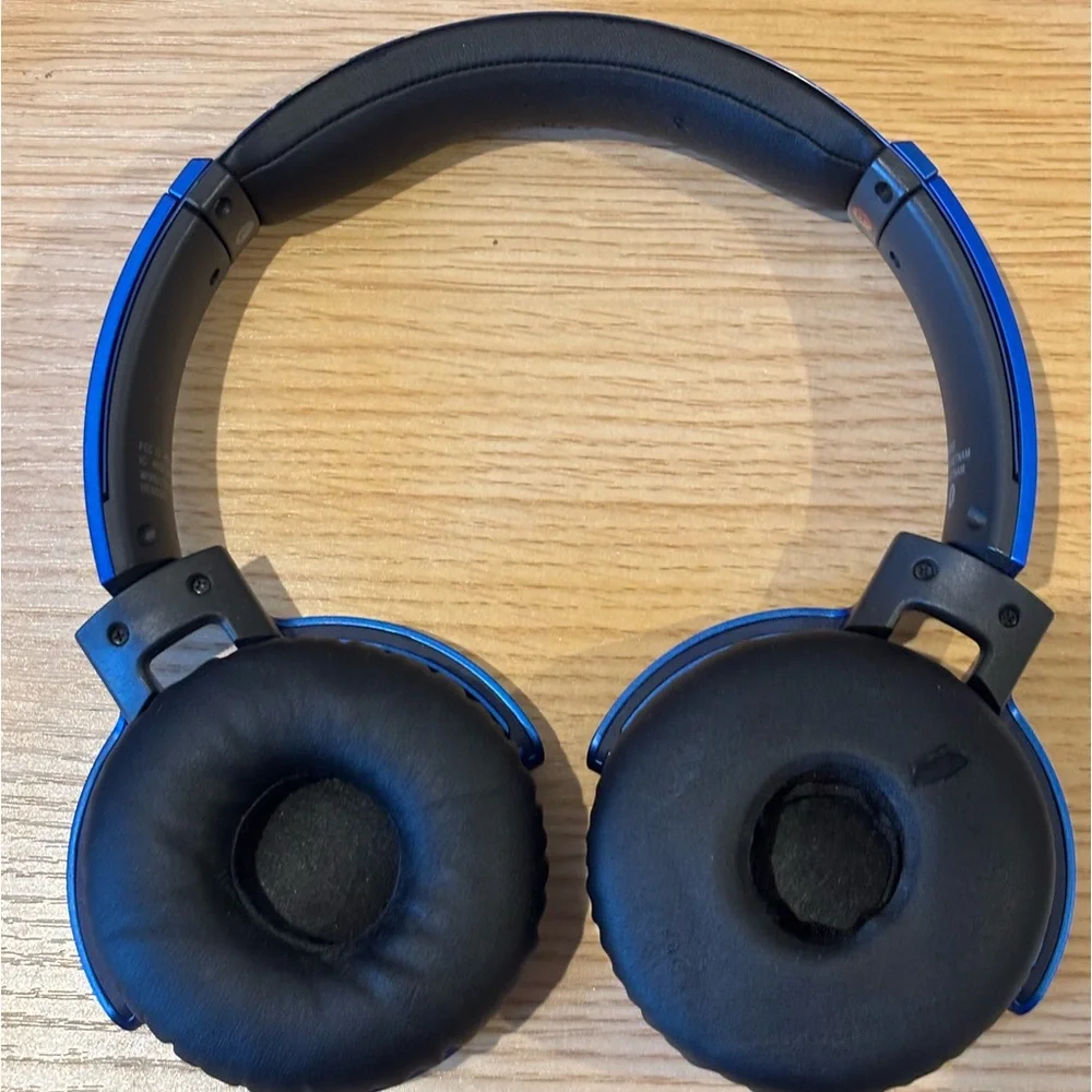 SONY MDRXB650BT Bluetooth Wireless Blue Headphones